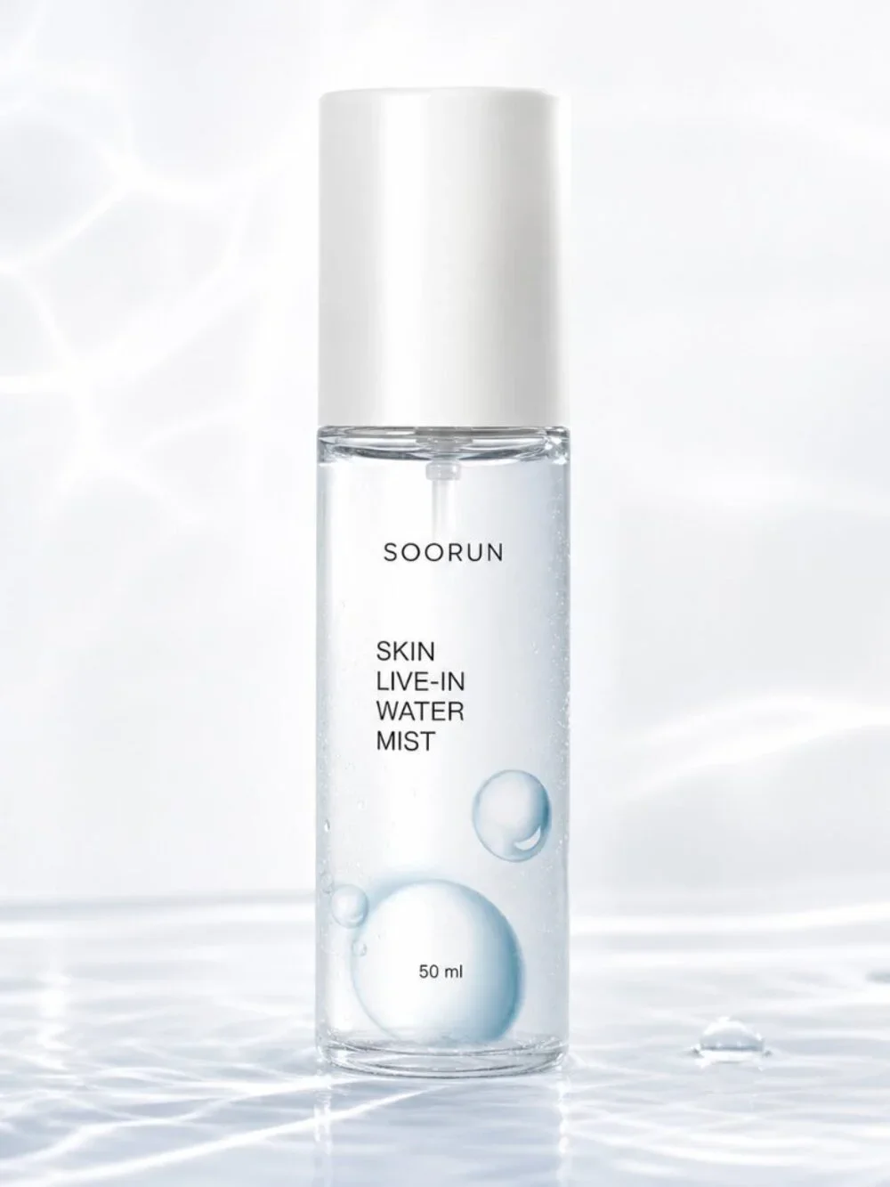 SOORUN Skin Live-In Water Mist 1.7oz NEW Sealed